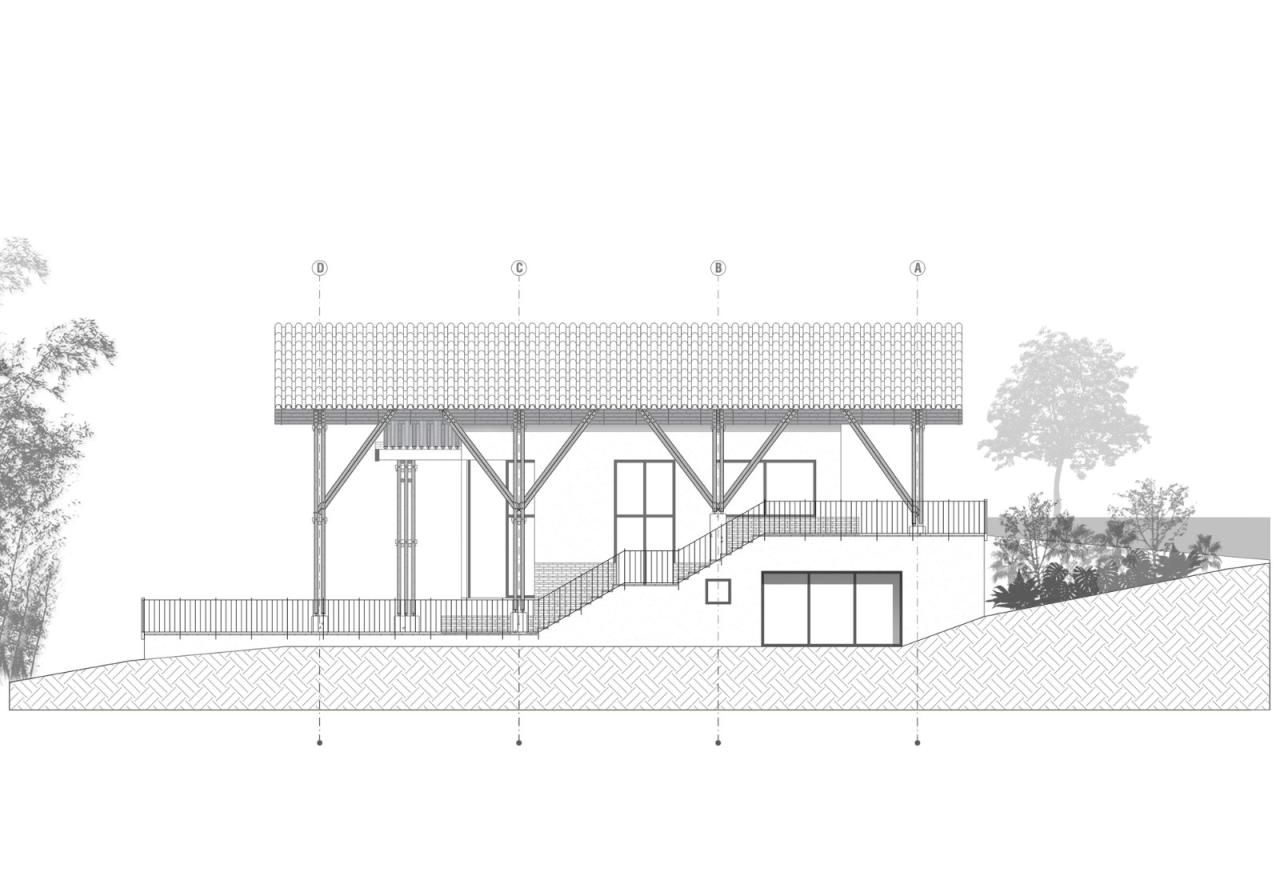 BIM建筑|竹林‘环绕’,Milguaduas 住宅 / ritmo arquitectos BIM建筑|竹林‘环绕’,Milguaduas 住宅 / ritmo arquitectos