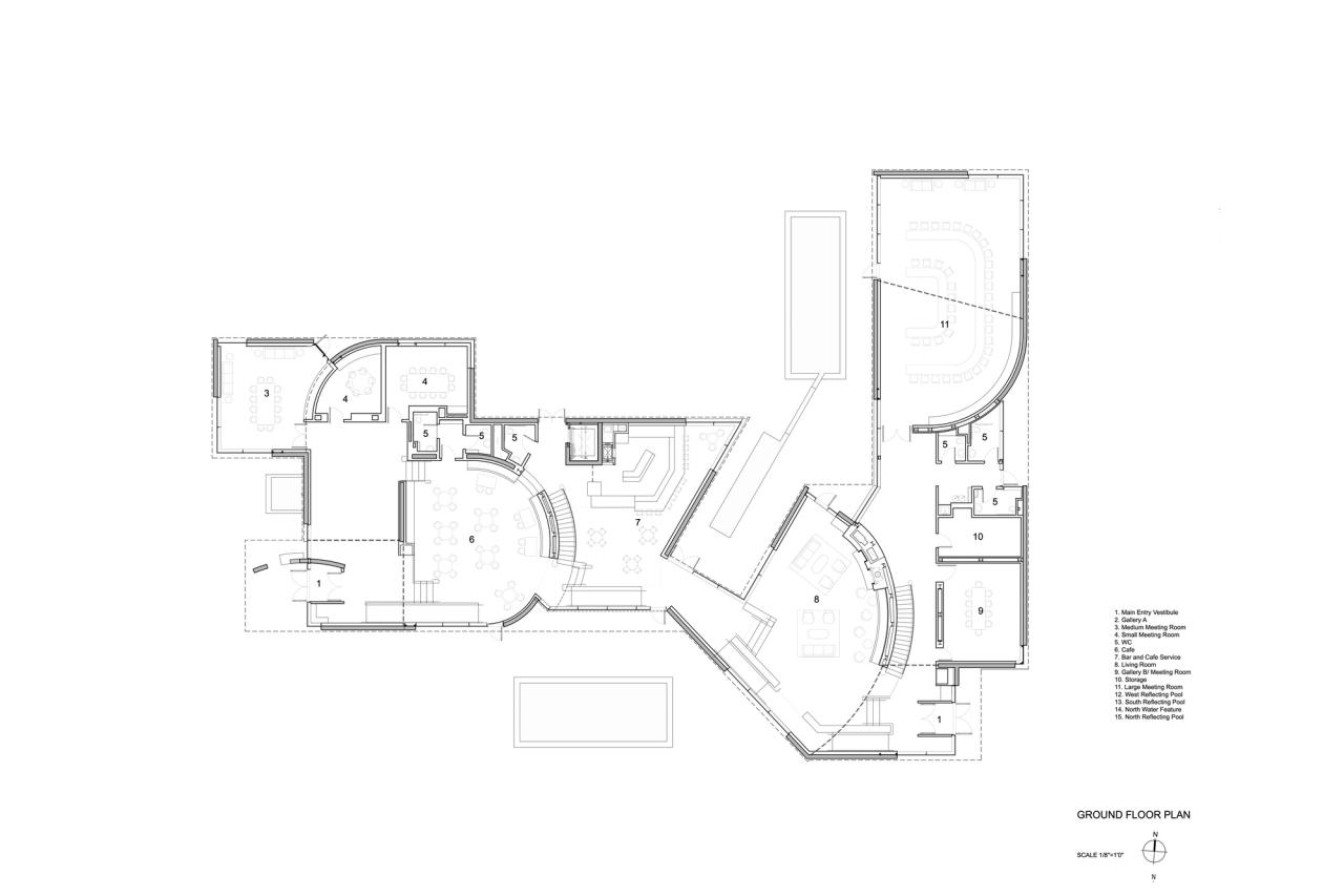 BIM建筑|普林斯顿高等研究院鲁宾斯坦公共活动室 / 斯蒂文·霍尔建筑事务所 BIM建筑|普林斯顿高等研究院鲁宾斯坦公共活动室 / 斯蒂文·霍尔建筑事务所