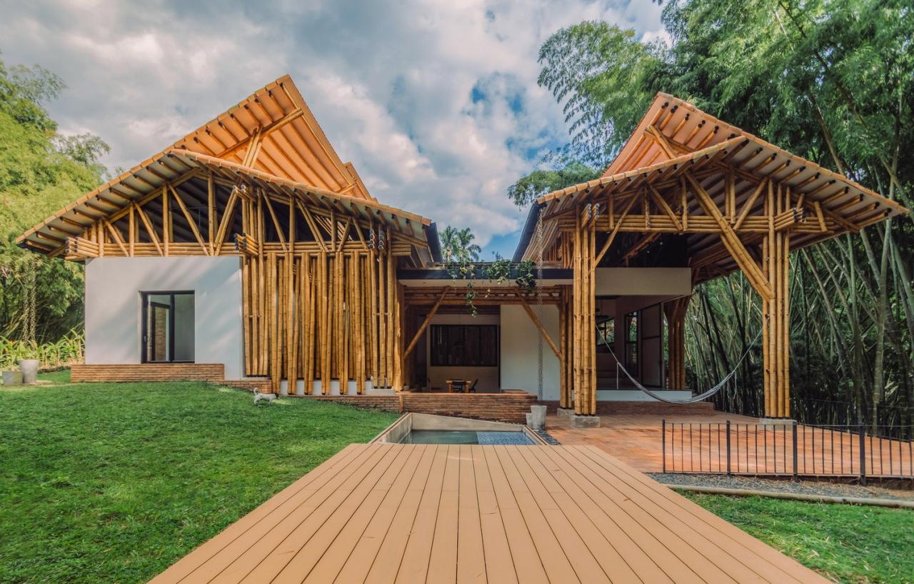 BIM建筑|竹林‘环绕’,Milguaduas 住宅 / ritmo arquitectos BIM建筑|竹林‘环绕’,Milguaduas 住宅 / ritmo arquitectos