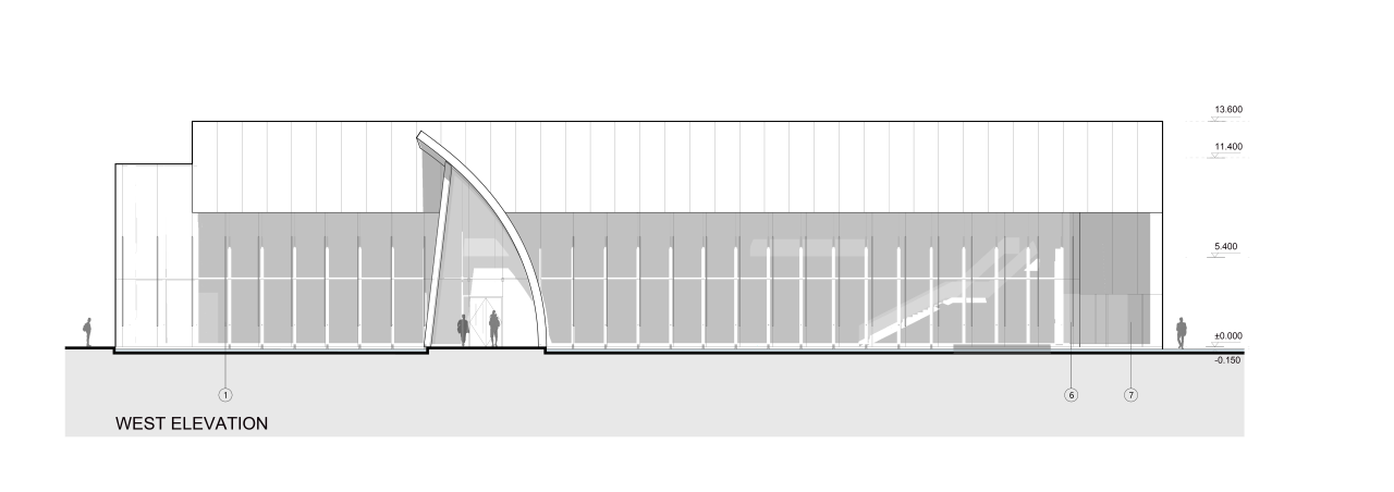BIM建筑|西安泾河新城崇文郎樾展示中心 / aoe事建组 BIM建筑|西安泾河新城崇文郎樾展示中心 / aoe事建组