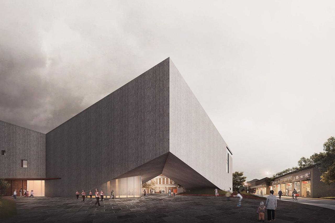 BIM建筑|浙江丽水古堰画乡艺术中心破土动工 / 孟凡浩-line+建筑事务所 BIM建筑|浙江丽水古堰画乡艺术中心破土动工 / 孟凡浩-line+建筑事务所