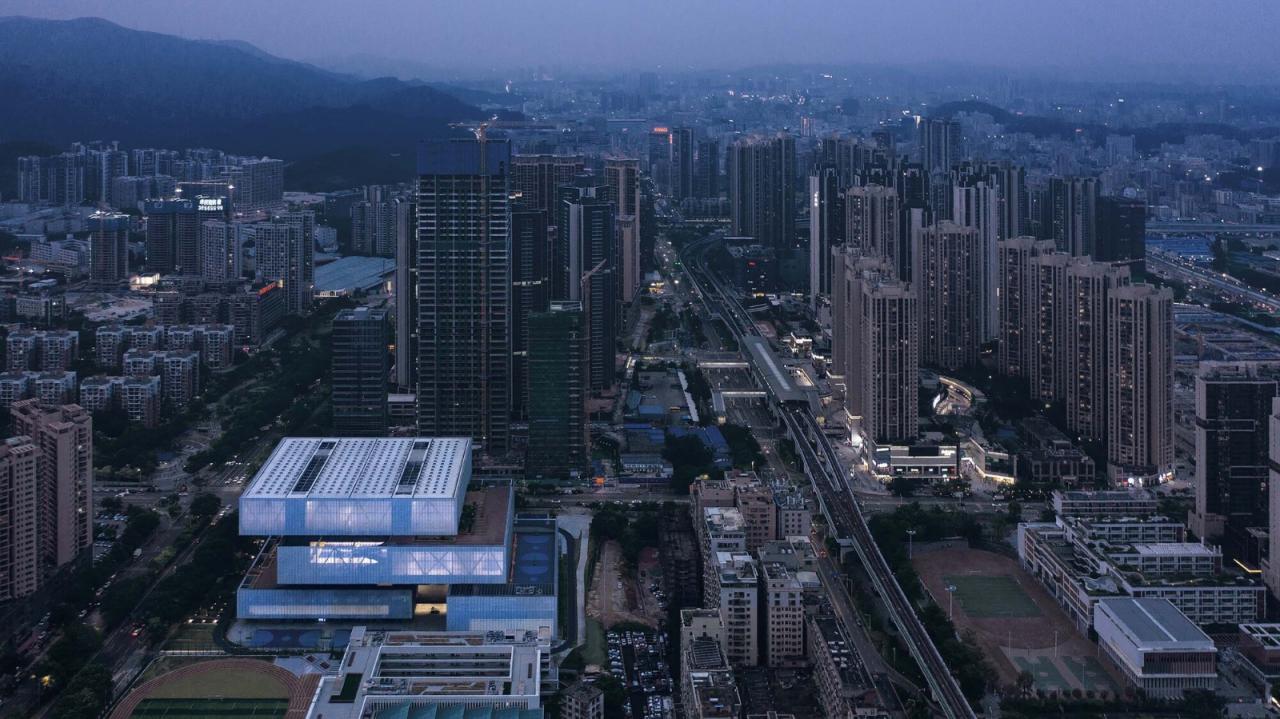BIM建筑|深圳简上体育综合体 / 悉地国际 BIM建筑|深圳简上体育综合体 / 悉地国际