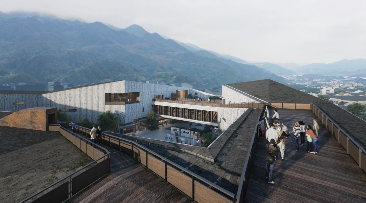 BIM建筑|浙江丽水古堰画乡艺术中心破土动工 / 孟凡浩-line+建筑事务所 BIM建筑|浙江丽水古堰画乡艺术中心破土动工 / 孟凡浩-line+建筑事务所