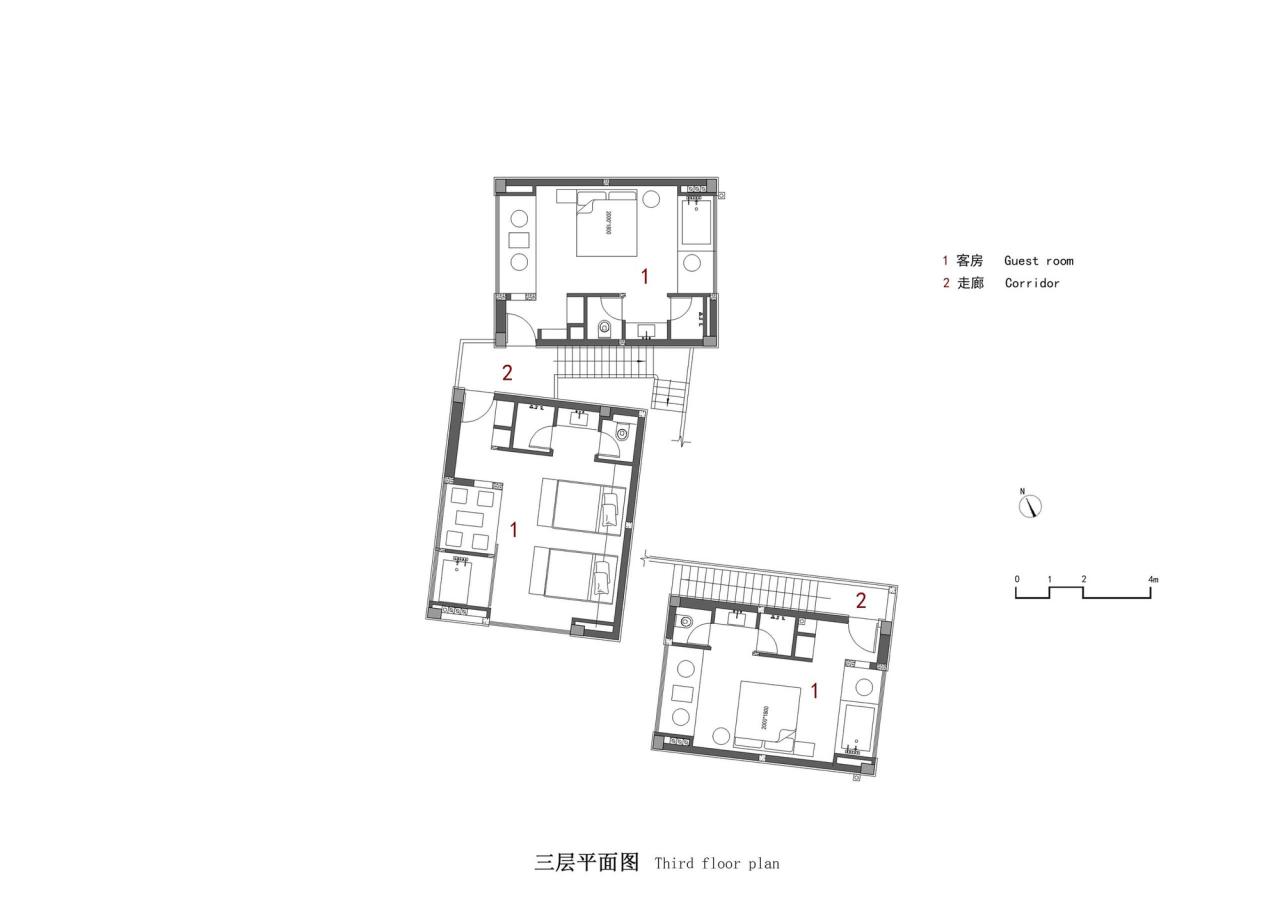 BIM建筑|青骊民宿 / HEI 建筑设计工作室 BIM建筑|青骊民宿 / HEI 建筑设计工作室