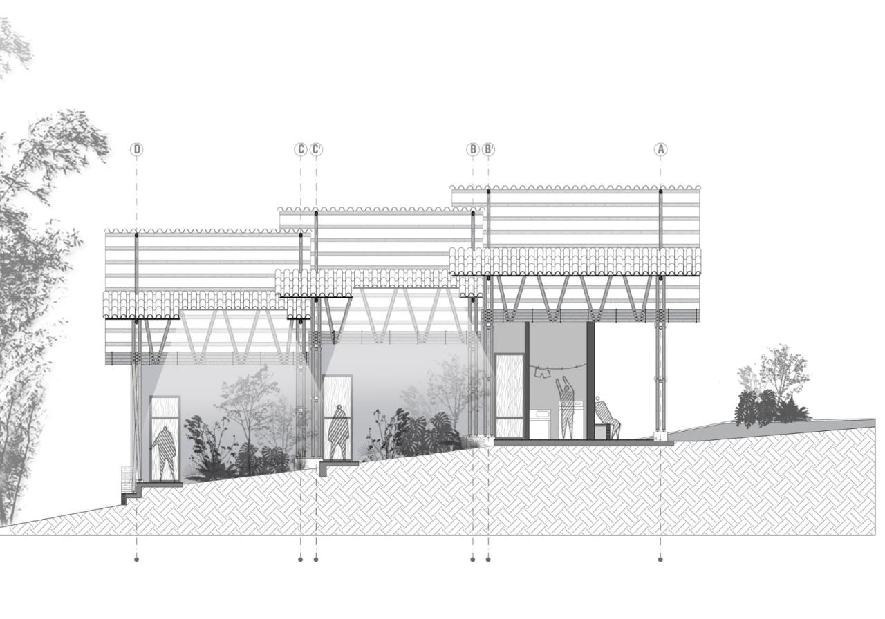 BIM建筑|竹林‘环绕’,Milguaduas 住宅 / ritmo arquitectos BIM建筑|竹林‘环绕’,Milguaduas 住宅 / ritmo arquitectos