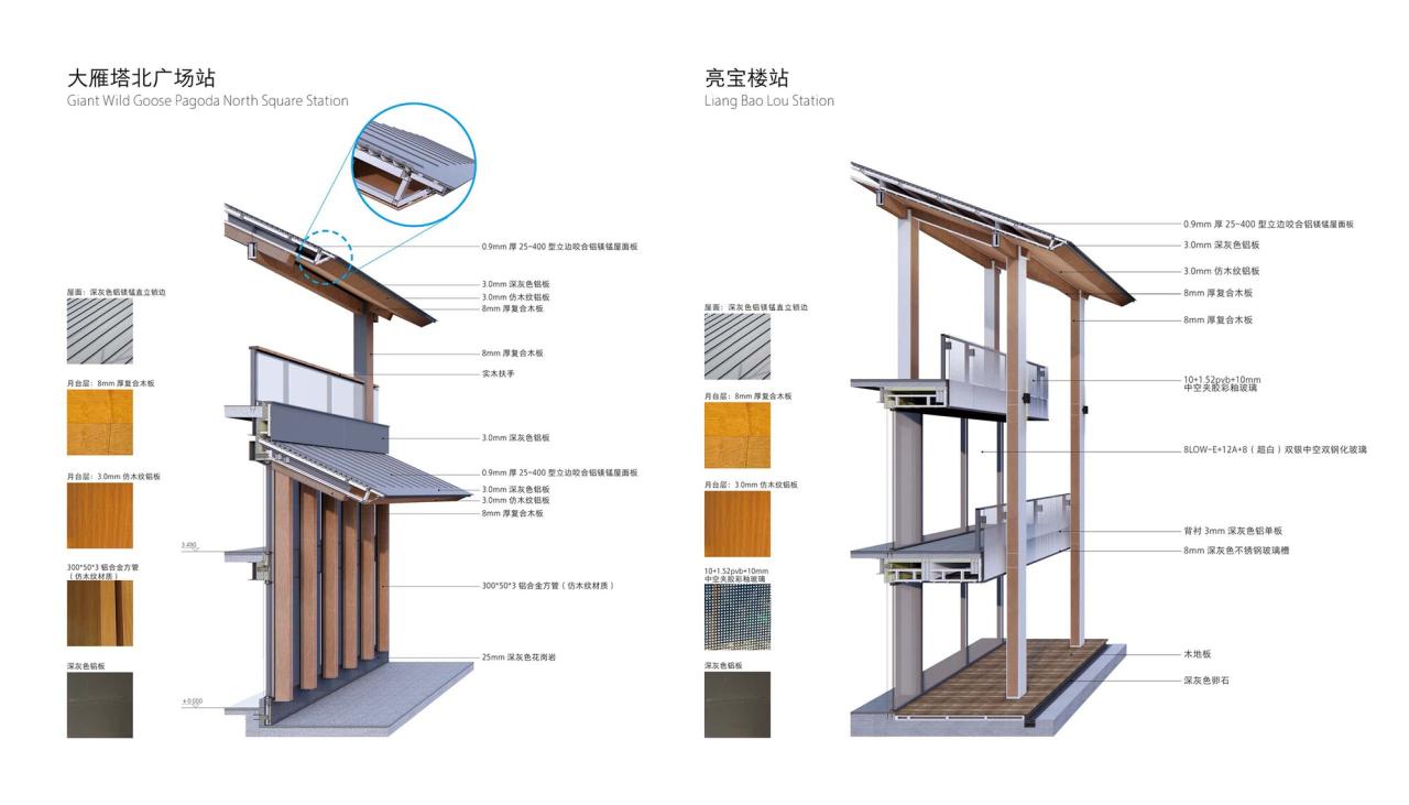 BIM建筑|曲江旅游观光轻轨站点改造提升 / 上海秉仁建筑师事务所 BIM建筑|曲江旅游观光轻轨站点改造提升 / 上海秉仁建筑师事务所