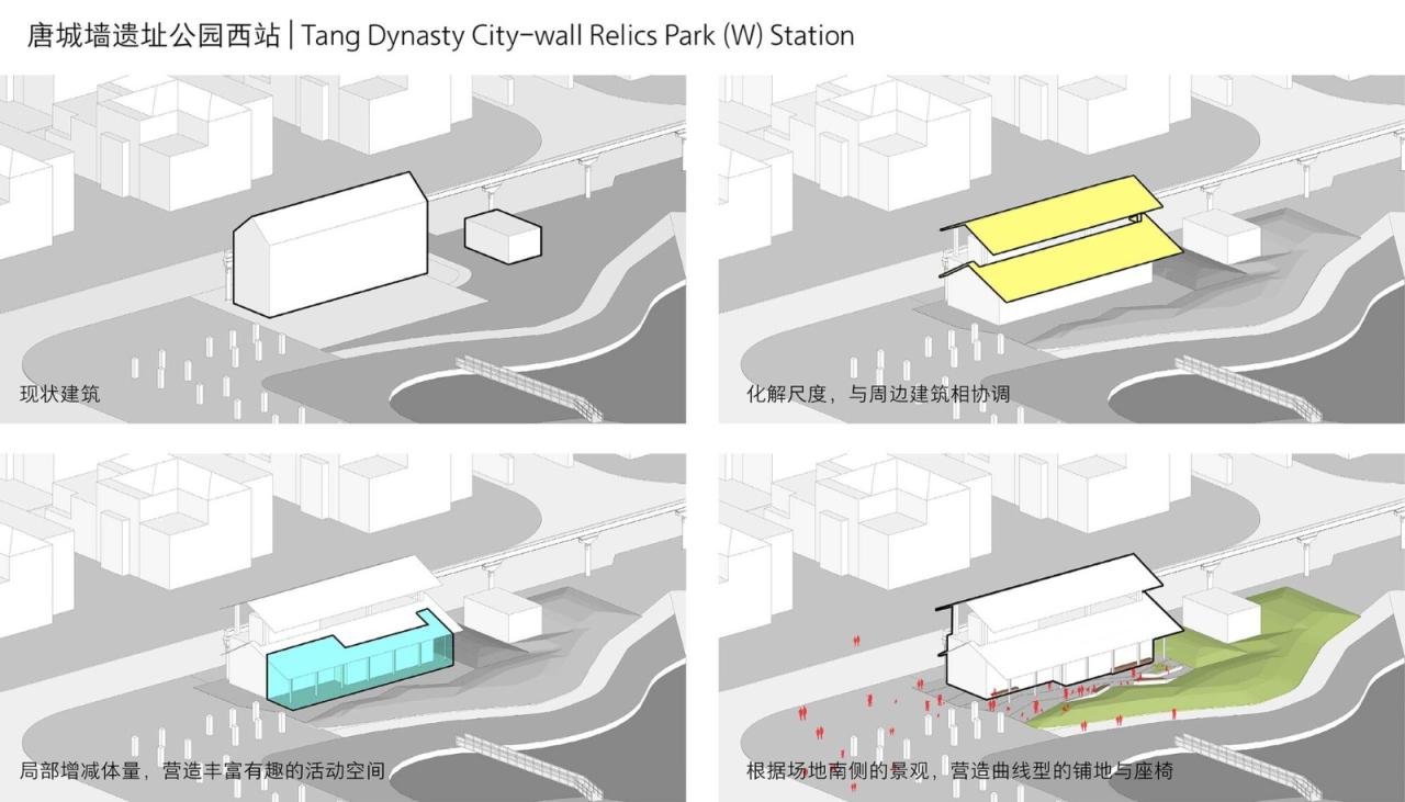 BIM建筑|曲江旅游观光轻轨站点改造提升 / 上海秉仁建筑师事务所 BIM建筑|曲江旅游观光轻轨站点改造提升 / 上海秉仁建筑师事务所