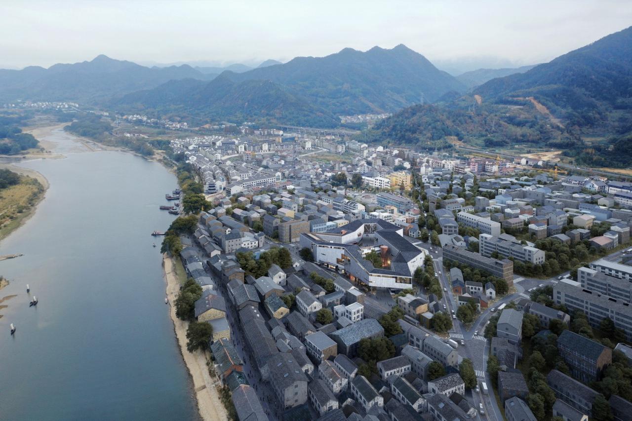 BIM建筑|浙江丽水古堰画乡艺术中心破土动工 / 孟凡浩-line+建筑事务所 BIM建筑|浙江丽水古堰画乡艺术中心破土动工 / 孟凡浩-line+建筑事务所