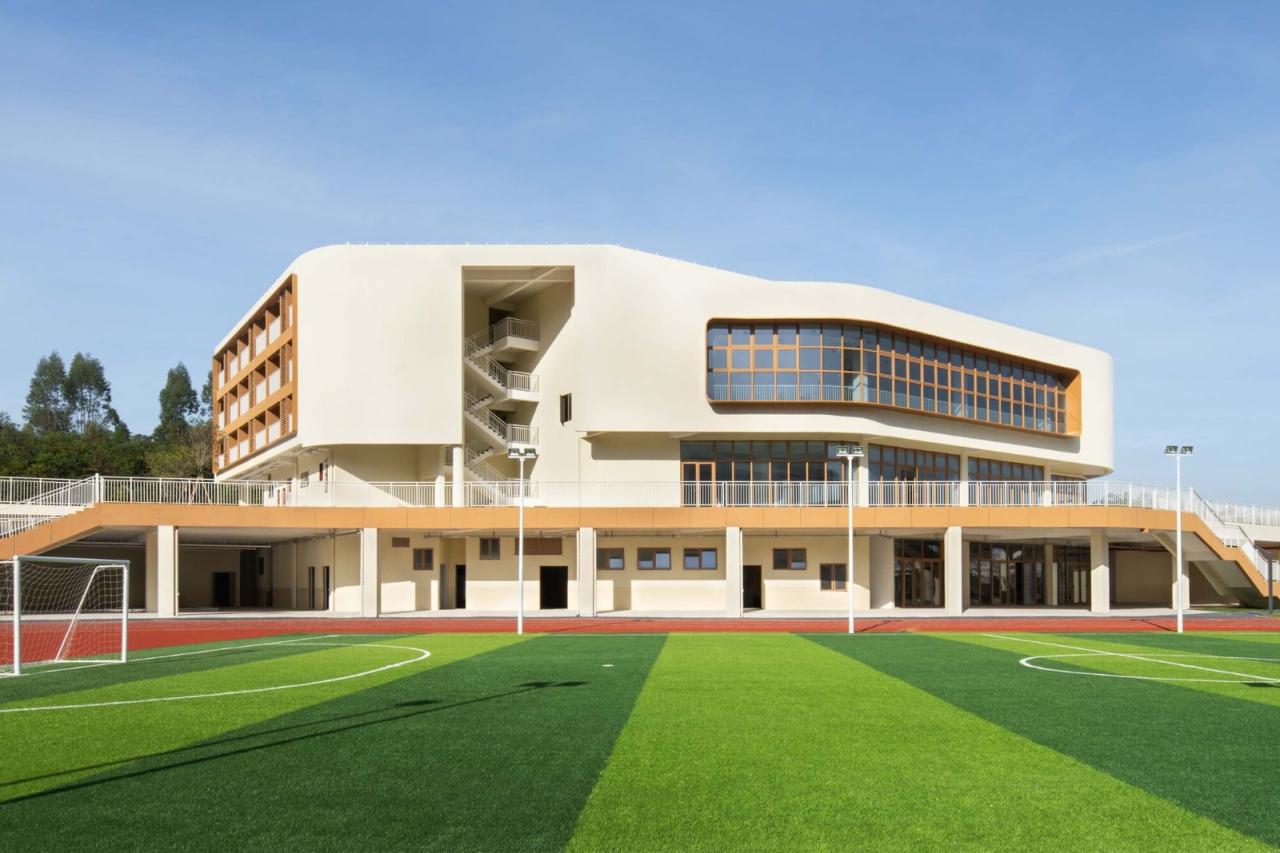 BIM建筑|惠阳沙田镇第二小学 / 墨泰建筑 + 博意建筑 BIM建筑|惠阳沙田镇第二小学 / 墨泰建筑 + 博意建筑