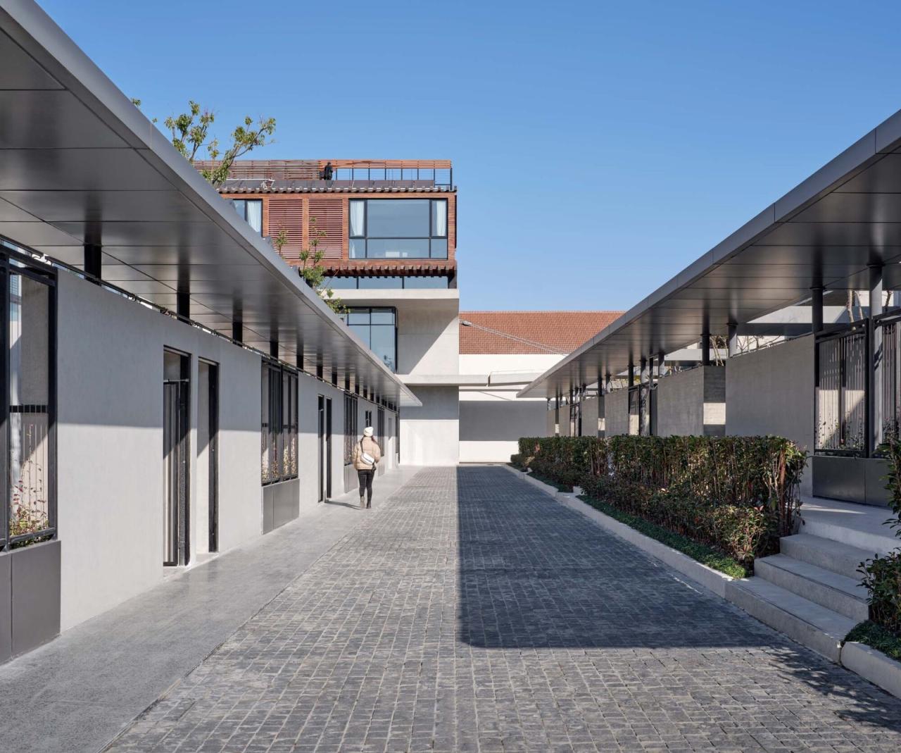 BIM建筑|光明东滩源(原前哨织布厂改造)—客房区 / 同济原作设计工作室 BIM建筑|光明东滩源(原前哨织布厂改造)—客房区 / 同济原作设计工作室
