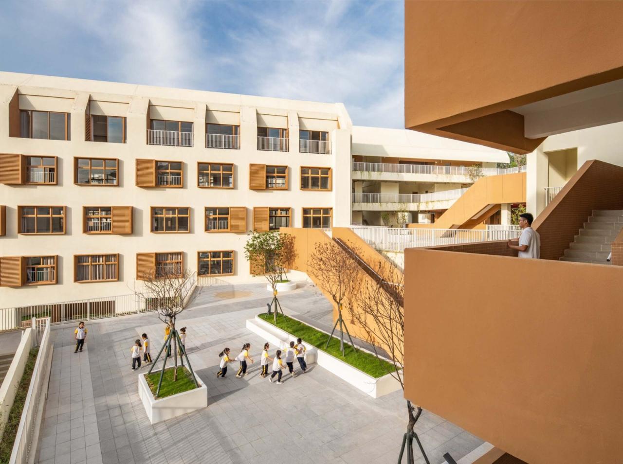 BIM建筑|惠阳沙田镇第二小学 / 墨泰建筑 + 博意建筑 BIM建筑|惠阳沙田镇第二小学 / 墨泰建筑 + 博意建筑