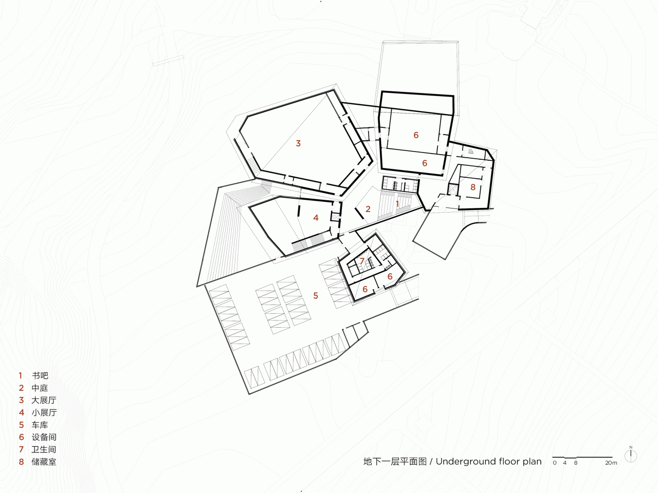 BIM建筑|红色石阵,云南东风韵艺术中心 / 孟凡浩 BIM建筑|红色石阵,云南东风韵艺术中心 / 孟凡浩