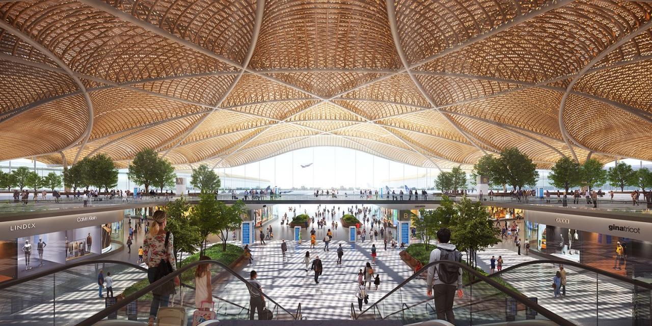 BIM建筑|波兰 CPK 机场竞赛:编织感方案 / 福斯特建筑事务所获胜 BIM建筑|波兰 CPK 机场竞赛:编织感方案 / 福斯特建筑事务所获胜