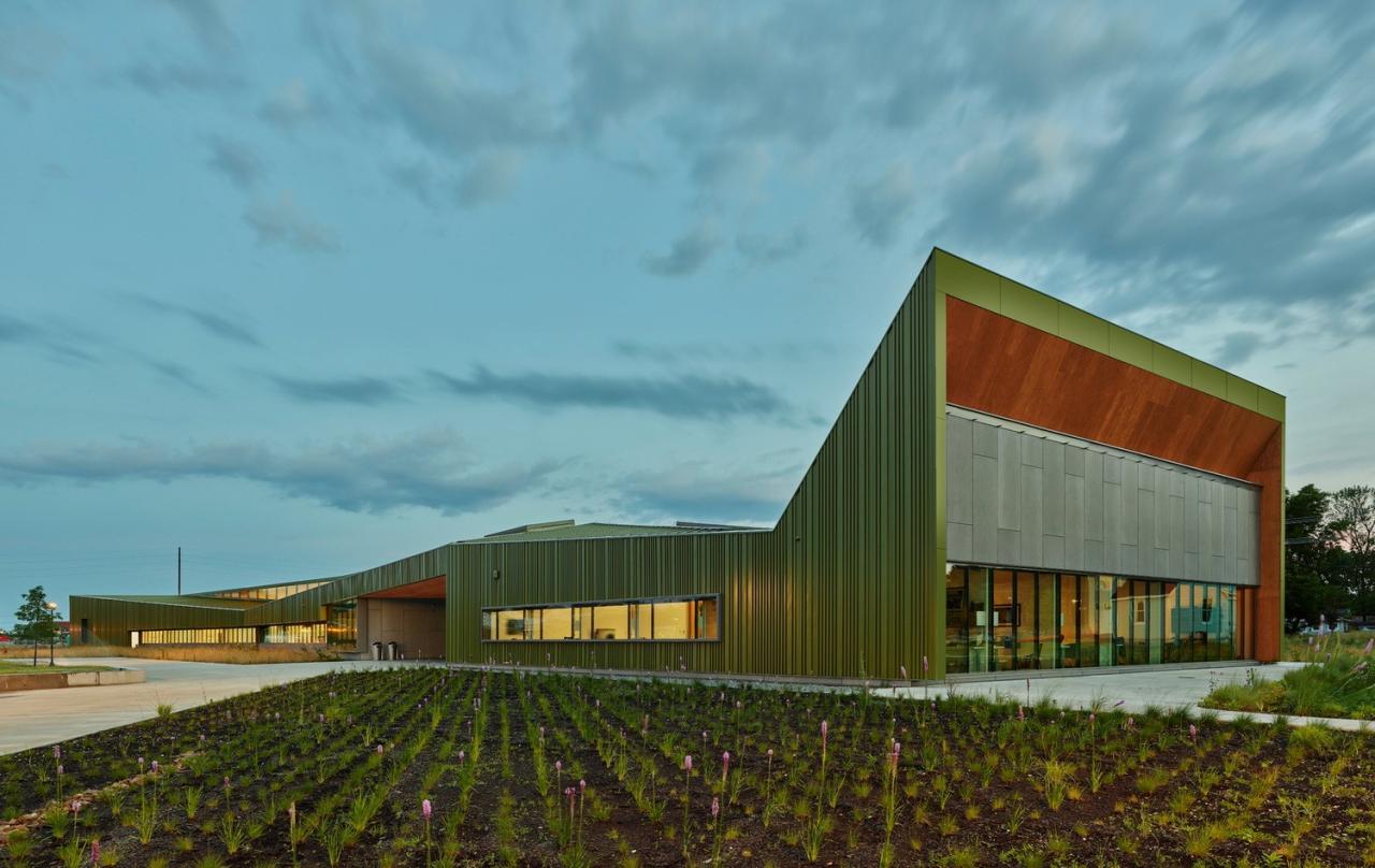 BIM建筑|Thaden 学校 / Marlon Blackwell Architects BIM建筑|Thaden 学校 / Marlon Blackwell Architects