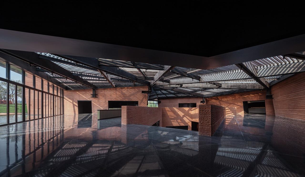 BIM建筑|红色石阵,云南东风韵艺术中心 / 孟凡浩 BIM建筑|红色石阵,云南东风韵艺术中心 / 孟凡浩