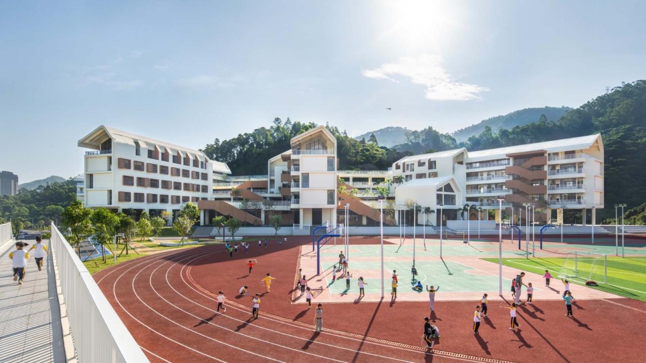 BIM建筑|惠阳沙田镇第二小学 / 墨泰建筑 + 博意建筑 BIM建筑|惠阳沙田镇第二小学 / 墨泰建筑 + 博意建筑