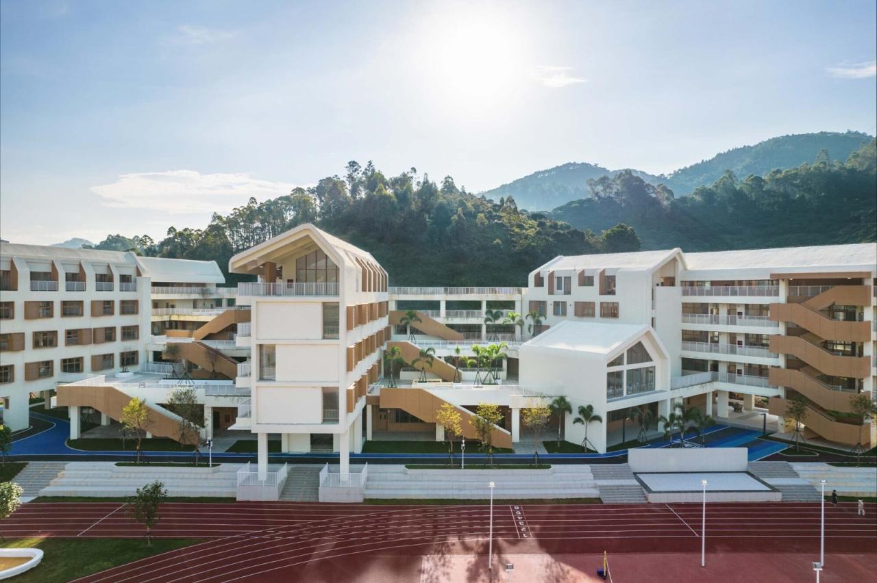 BIM建筑|惠阳沙田镇第二小学 / 墨泰建筑 + 博意建筑 BIM建筑|惠阳沙田镇第二小学 / 墨泰建筑 + 博意建筑