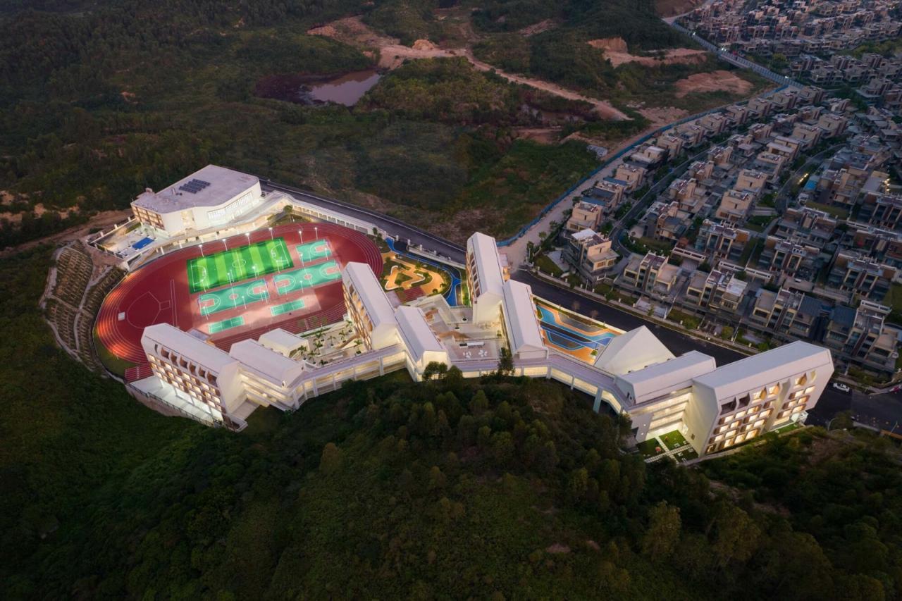 BIM建筑|惠阳沙田镇第二小学 / 墨泰建筑 + 博意建筑 BIM建筑|惠阳沙田镇第二小学 / 墨泰建筑 + 博意建筑