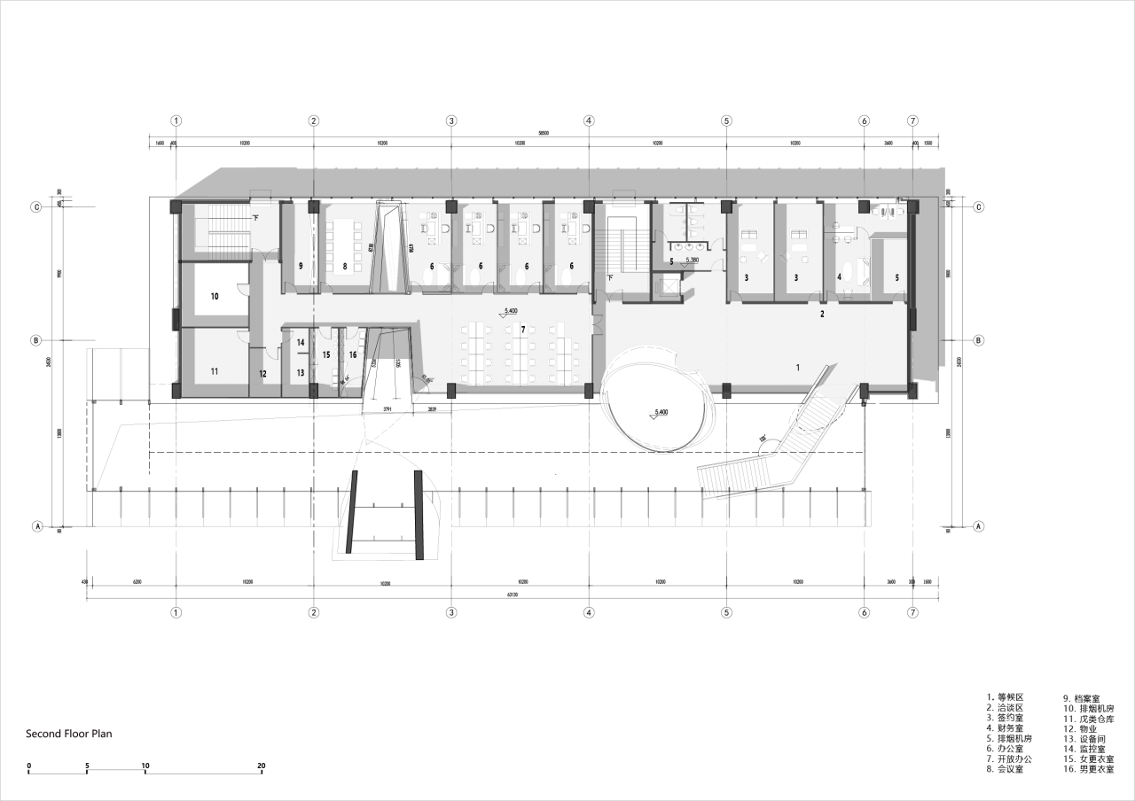 BIM建筑|西安泾河新城崇文郎樾展示中心 / aoe事建组 BIM建筑|西安泾河新城崇文郎樾展示中心 / aoe事建组