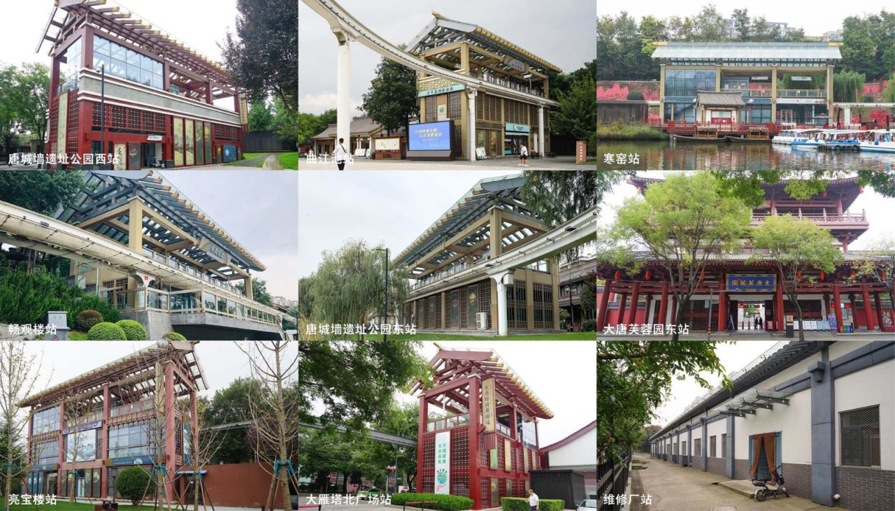 BIM建筑|曲江旅游观光轻轨站点改造提升 / 上海秉仁建筑师事务所 BIM建筑|曲江旅游观光轻轨站点改造提升 / 上海秉仁建筑师事务所