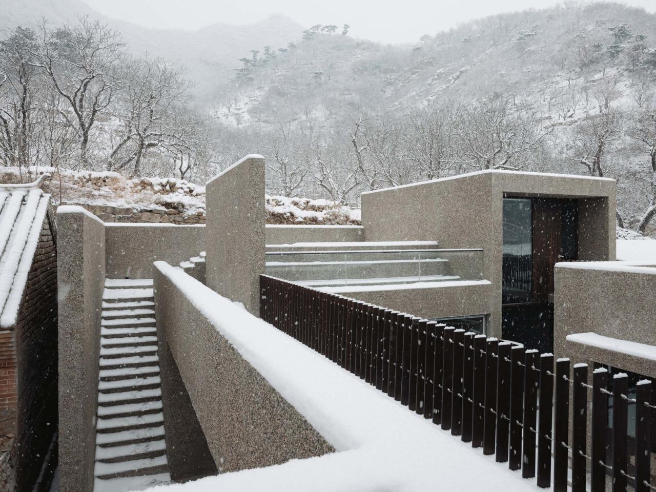 BIM建筑|一山间慢院:长城下的桥 / 叙事空间建筑事务所 BIM建筑|一山间慢院:长城下的桥 / 叙事空间建筑事务所