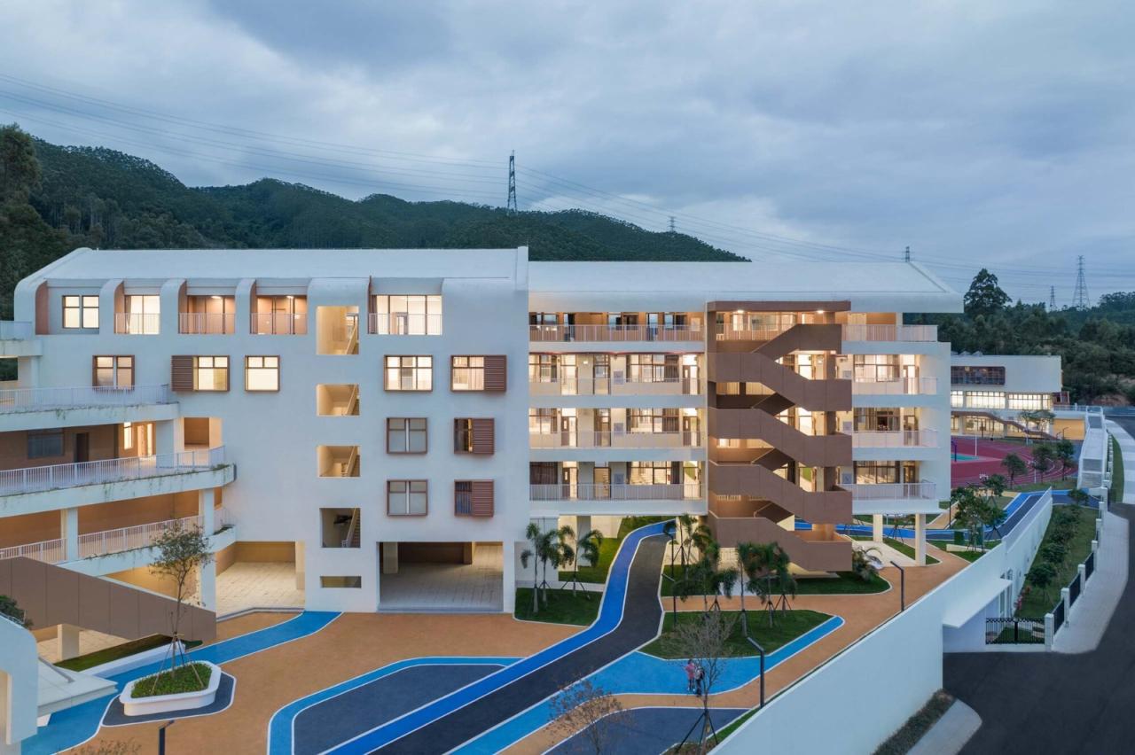 BIM建筑|惠阳沙田镇第二小学 / 墨泰建筑 + 博意建筑 BIM建筑|惠阳沙田镇第二小学 / 墨泰建筑 + 博意建筑