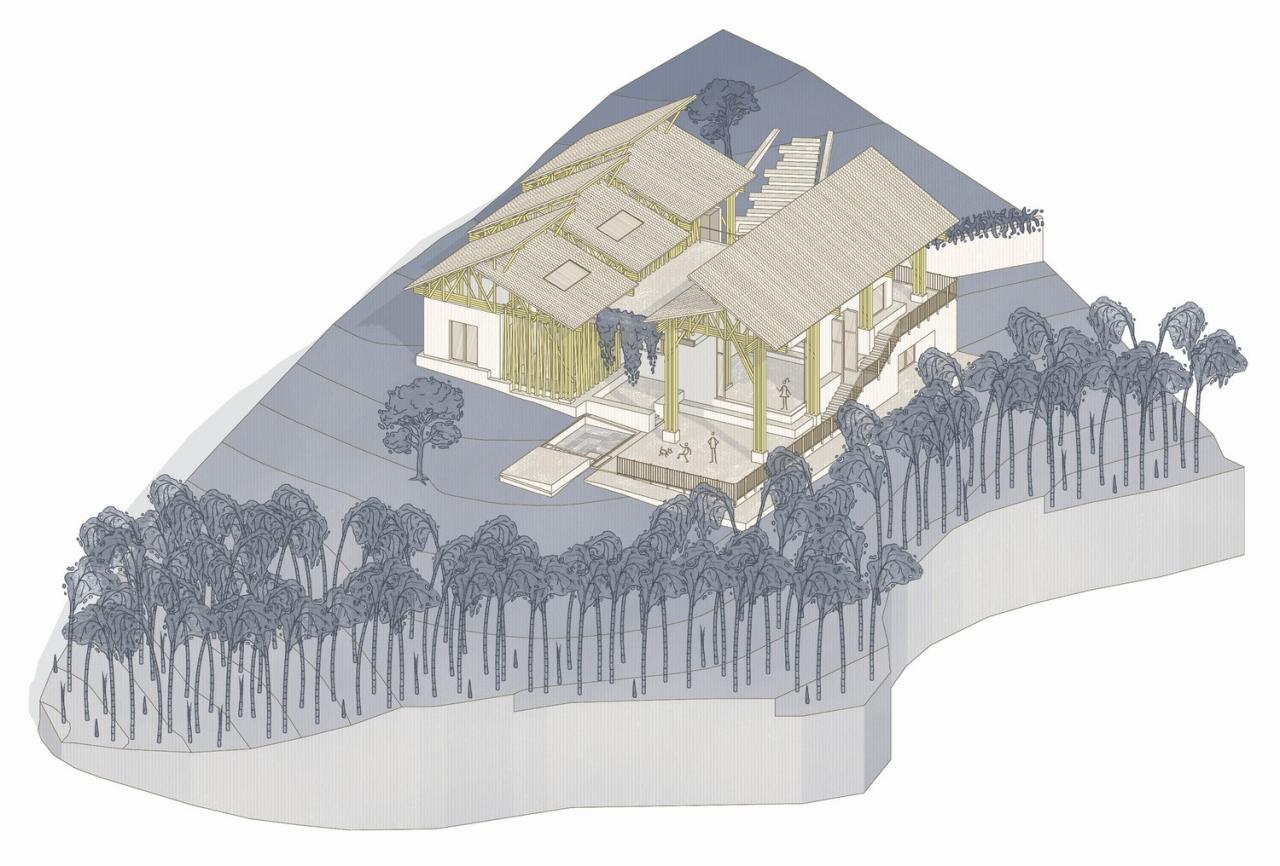 BIM建筑|竹林‘环绕’,Milguaduas 住宅 / ritmo arquitectos BIM建筑|竹林‘环绕’,Milguaduas 住宅 / ritmo arquitectos