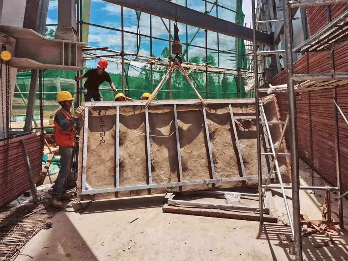 BIM建筑|红色石阵,云南东风韵艺术中心 / 孟凡浩 BIM建筑|红色石阵,云南东风韵艺术中心 / 孟凡浩