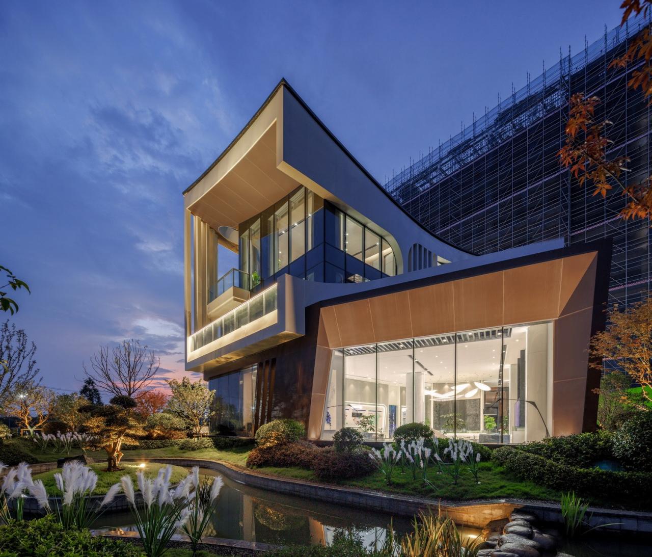 BIM建筑|长三角科大亨芯研究院:在长三角“原点”打造江南水乡式特色产业园 / 三益建筑 BIM建筑|长三角科大亨芯研究院:在长三角“原点”打造江南水乡式特色产业园 / 三益建筑