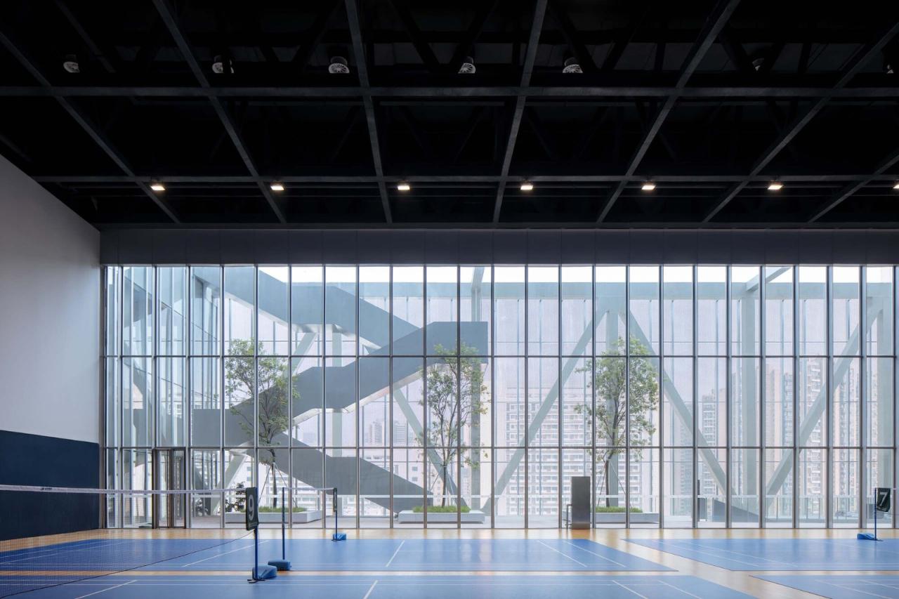 BIM建筑|深圳简上体育综合体 / 悉地国际 BIM建筑|深圳简上体育综合体 / 悉地国际