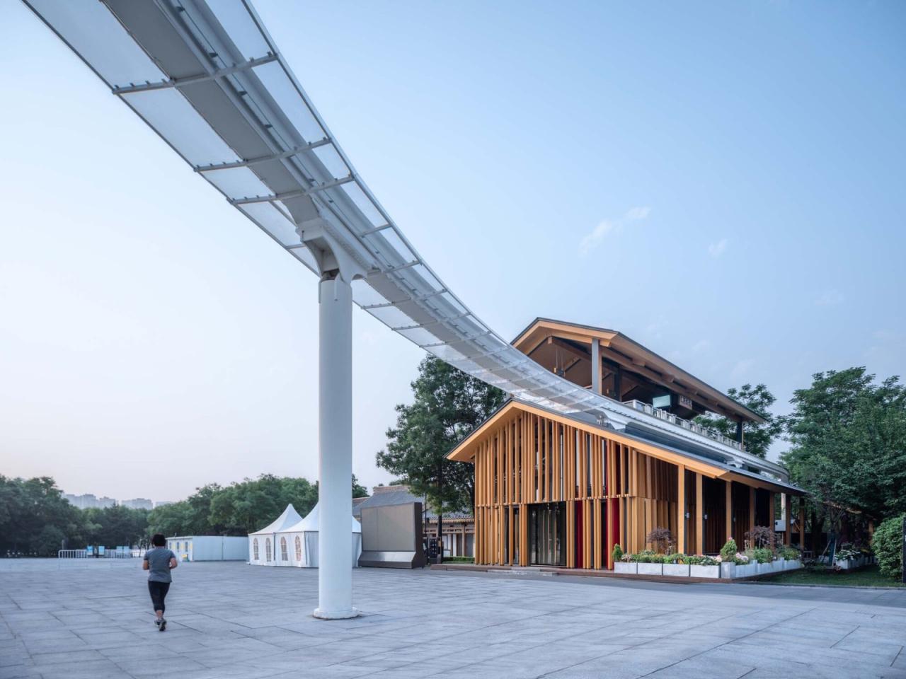 BIM建筑|曲江旅游观光轻轨站点改造提升 / 上海秉仁建筑师事务所 BIM建筑|曲江旅游观光轻轨站点改造提升 / 上海秉仁建筑师事务所