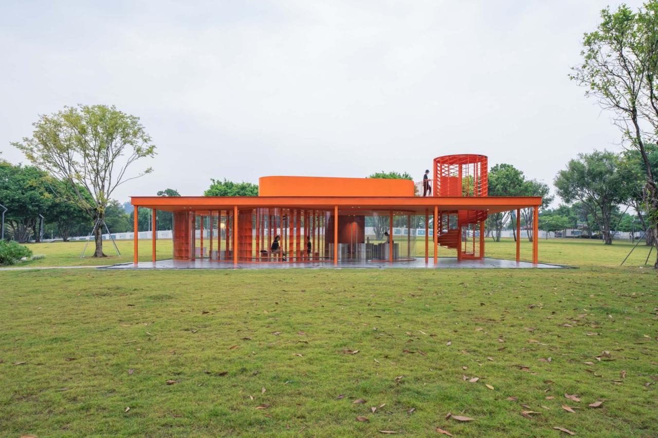 BIM建筑|深圳坪山中心公园大草坪城市书房 / 厘米制造 BIM建筑|深圳坪山中心公园大草坪城市书房 / 厘米制造