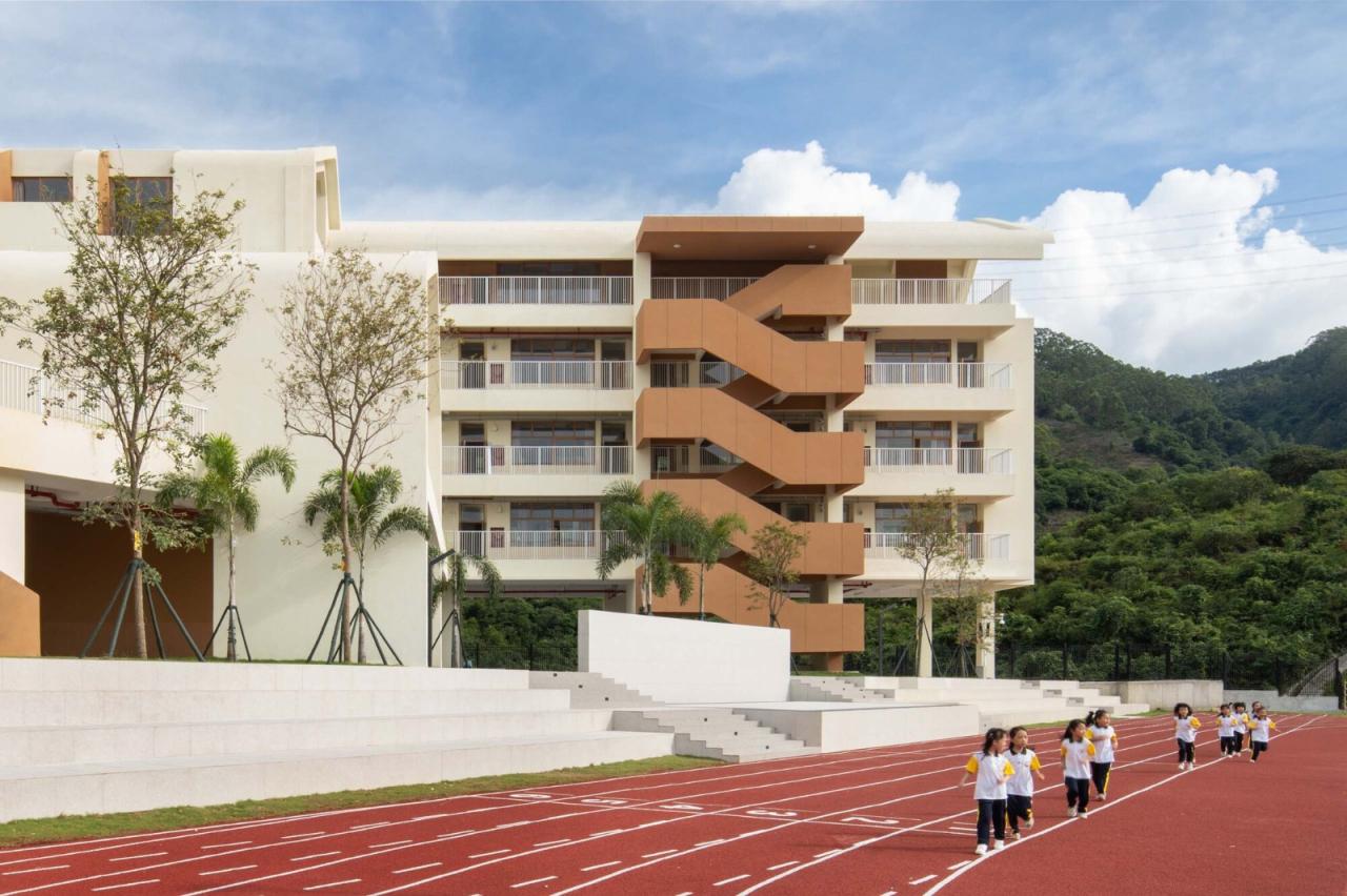 BIM建筑|惠阳沙田镇第二小学 / 墨泰建筑 + 博意建筑 BIM建筑|惠阳沙田镇第二小学 / 墨泰建筑 + 博意建筑