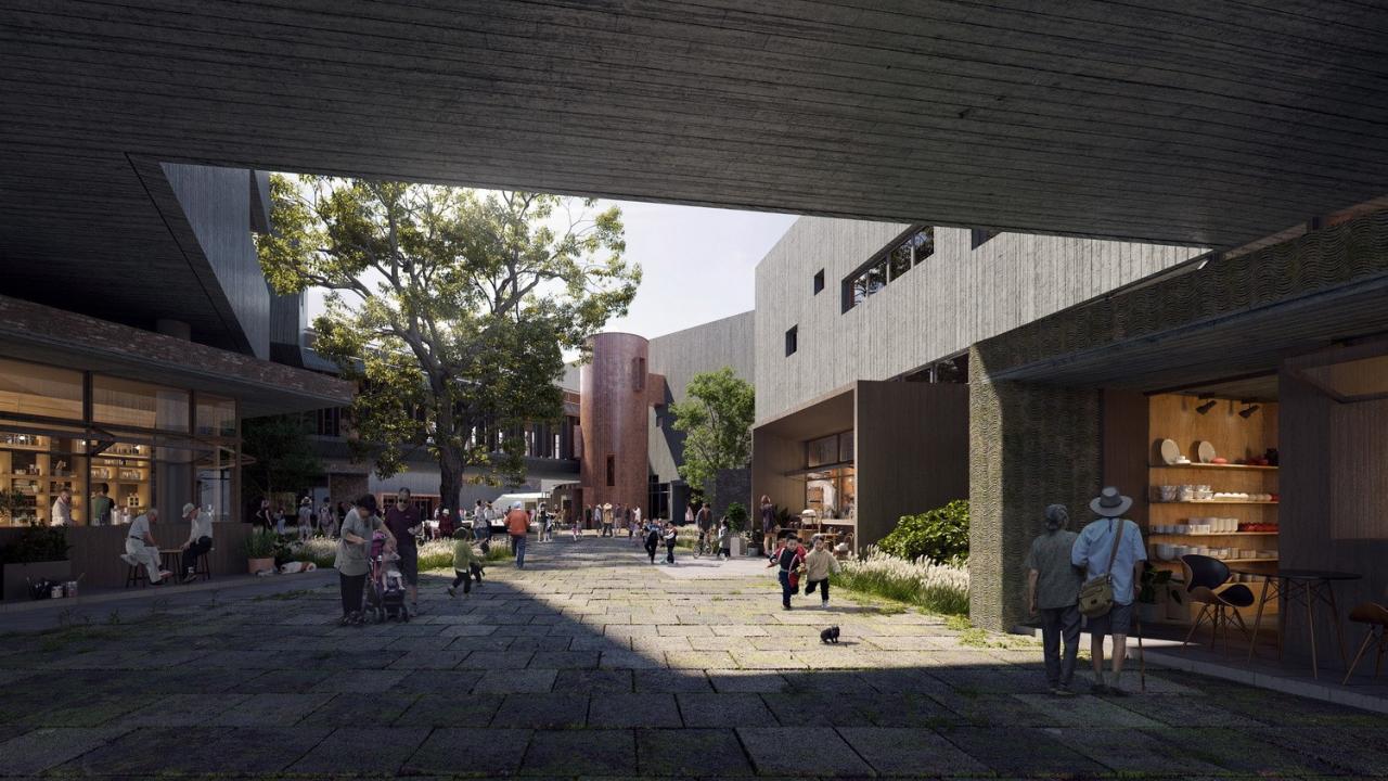 BIM建筑|浙江丽水古堰画乡艺术中心破土动工 / 孟凡浩-line+建筑事务所 BIM建筑|浙江丽水古堰画乡艺术中心破土动工 / 孟凡浩-line+建筑事务所