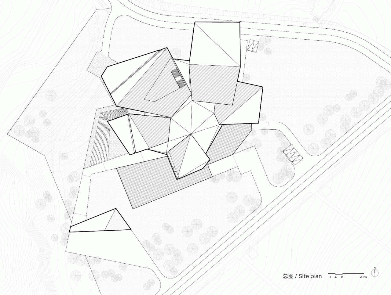 BIM建筑|红色石阵,云南东风韵艺术中心 / 孟凡浩 BIM建筑|红色石阵,云南东风韵艺术中心 / 孟凡浩