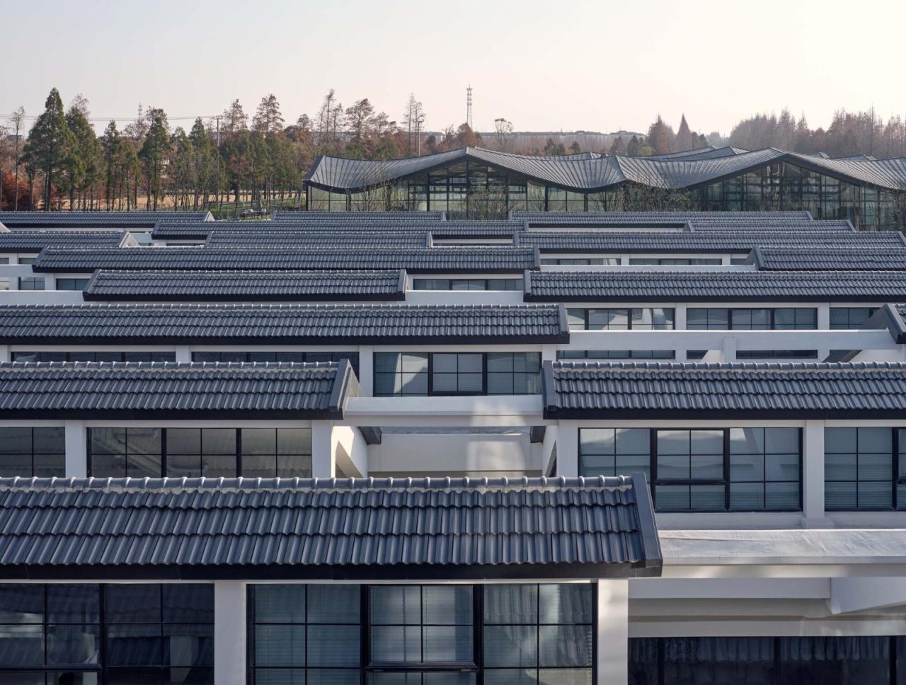 BIM建筑|光明东滩源(原前哨织布厂改造)—客房区 / 同济原作设计工作室 BIM建筑|光明东滩源(原前哨织布厂改造)—客房区 / 同济原作设计工作室