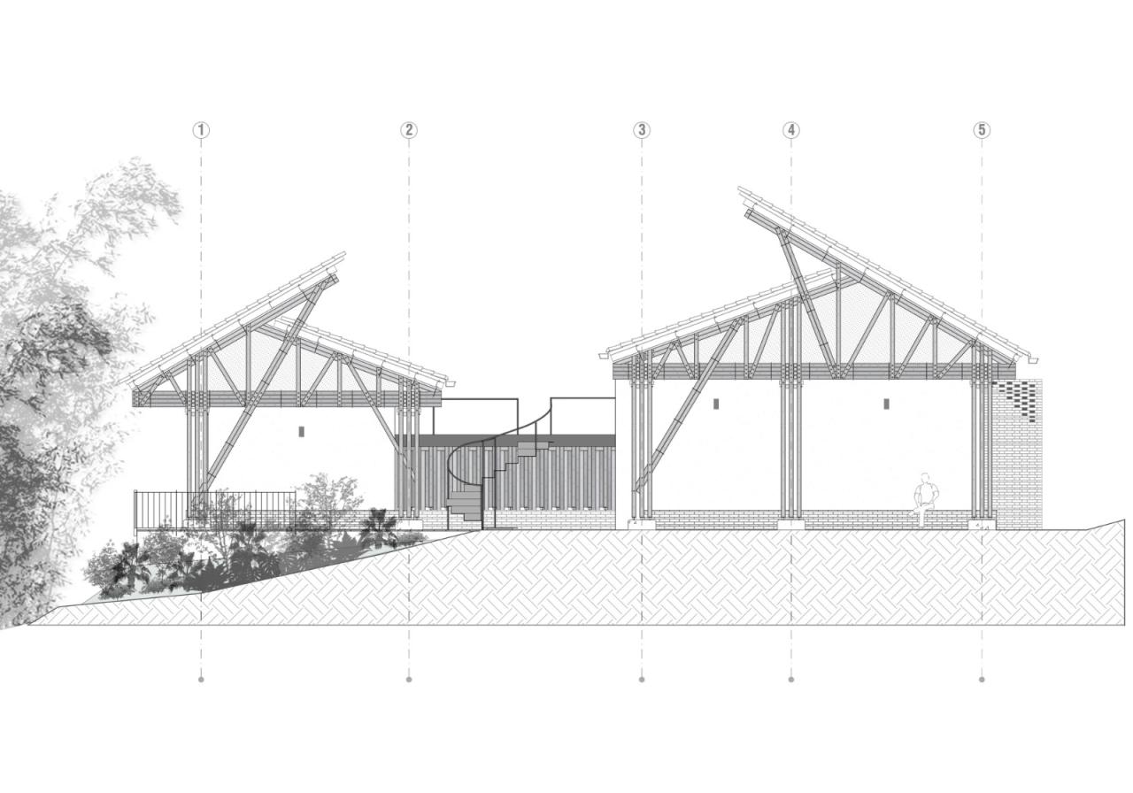 BIM建筑|竹林‘环绕’,Milguaduas 住宅 / ritmo arquitectos BIM建筑|竹林‘环绕’,Milguaduas 住宅 / ritmo arquitectos