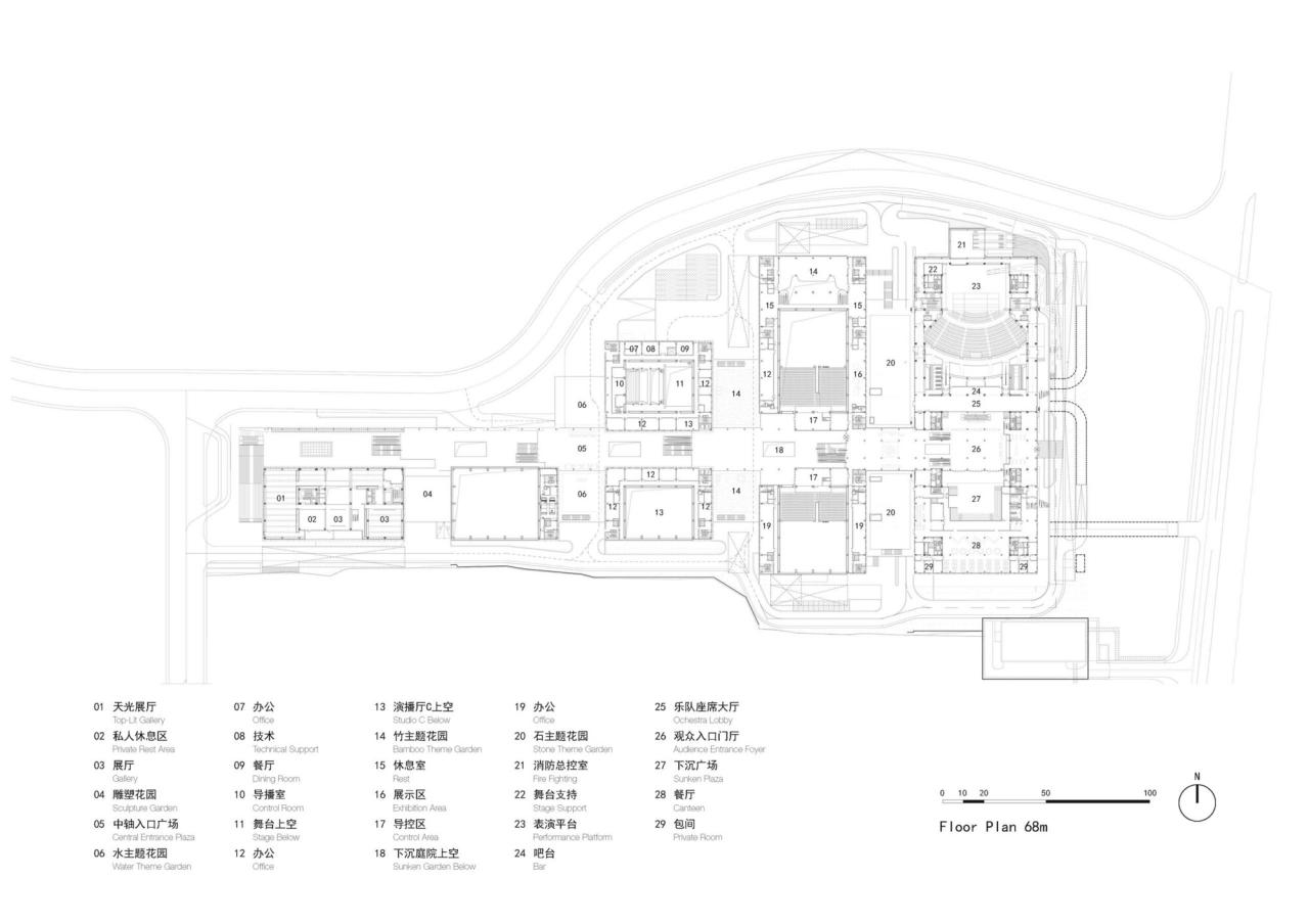 BIM建筑|湖南广播电视台节目生产基地 / HPP 建筑事务所 BIM建筑|湖南广播电视台节目生产基地 / HPP 建筑事务所