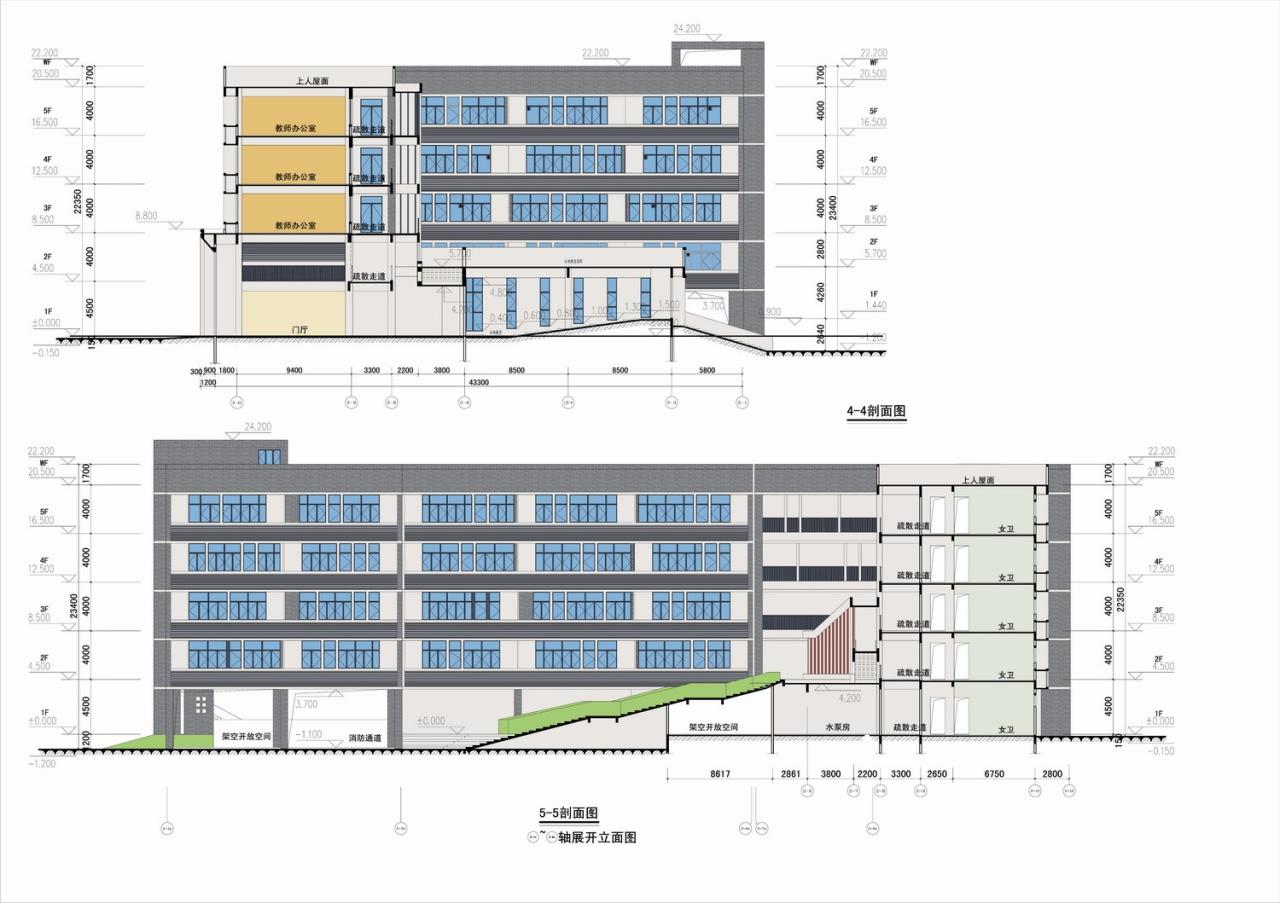 BIM建筑|行山乐水书自华:长江艺术工程职业学院3#教学实训楼 / 湖北建艺风工程设计有限公司 BIM建筑|行山乐水书自华:长江艺术工程职业学院3#教学实训楼 / 湖北建艺风工程设计有限公司