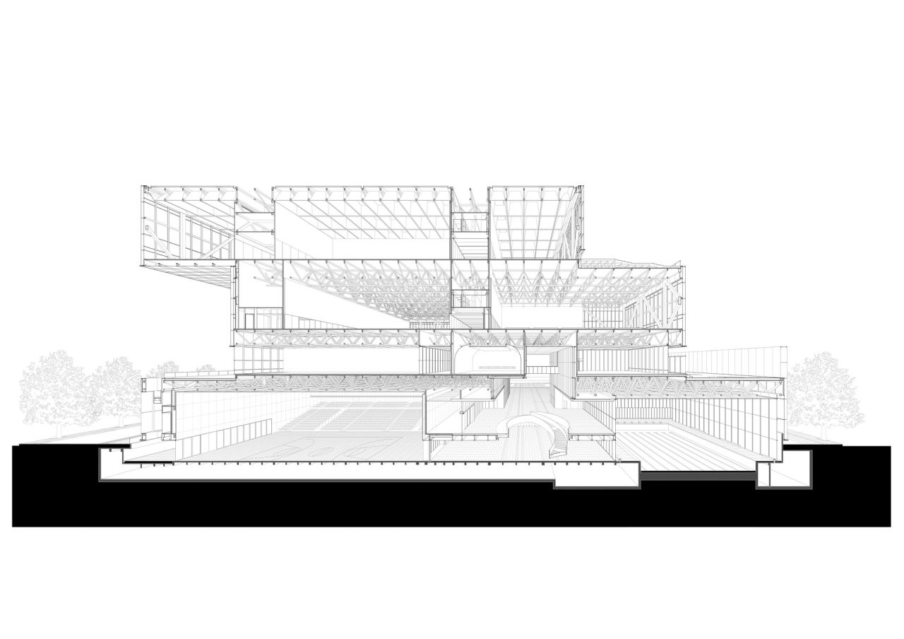 BIM建筑|深圳简上体育综合体 / 悉地国际 BIM建筑|深圳简上体育综合体 / 悉地国际