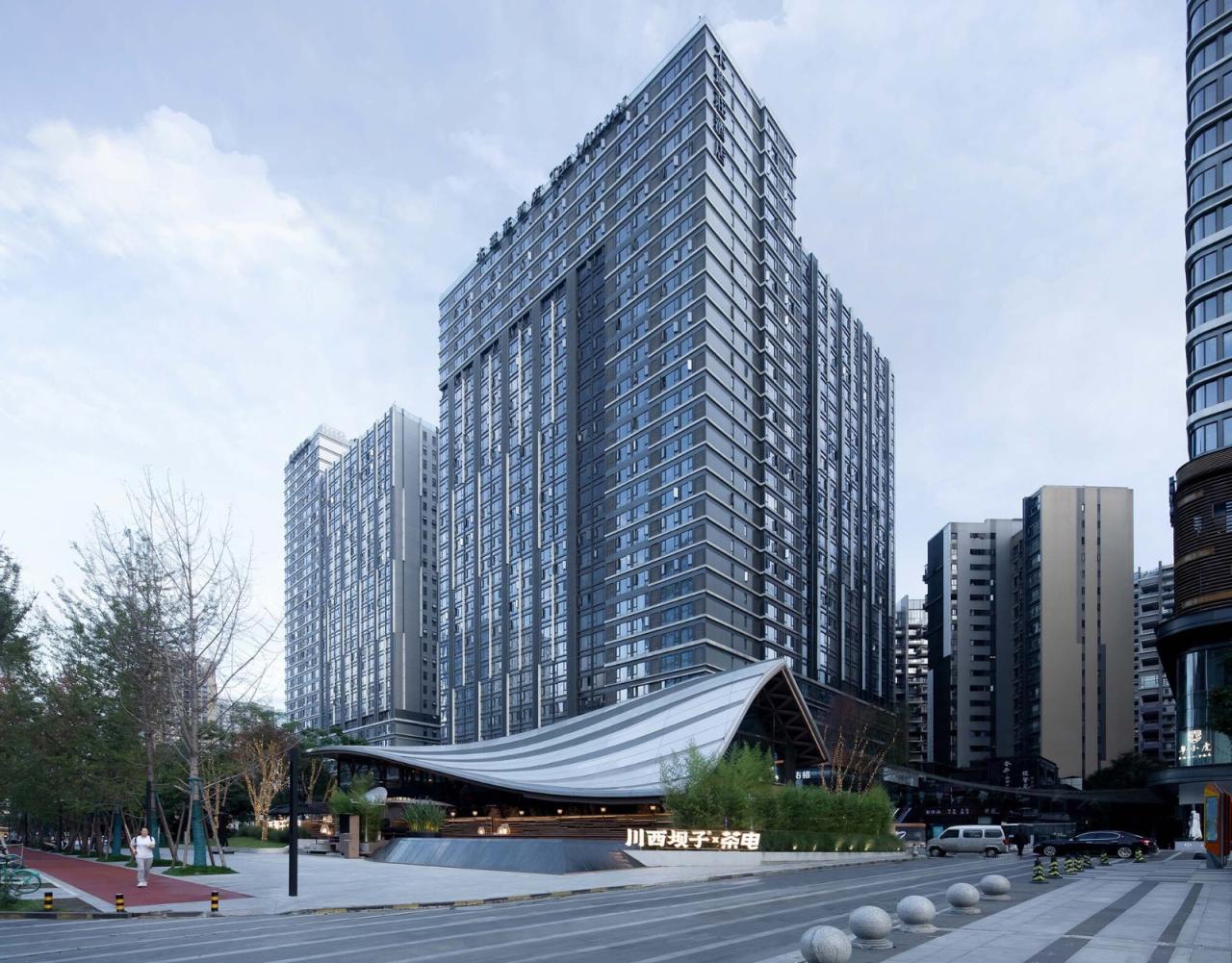 BIM建筑|交子大道木屋顶餐厅 / 致野建筑 BIM建筑|交子大道木屋顶餐厅 / 致野建筑
