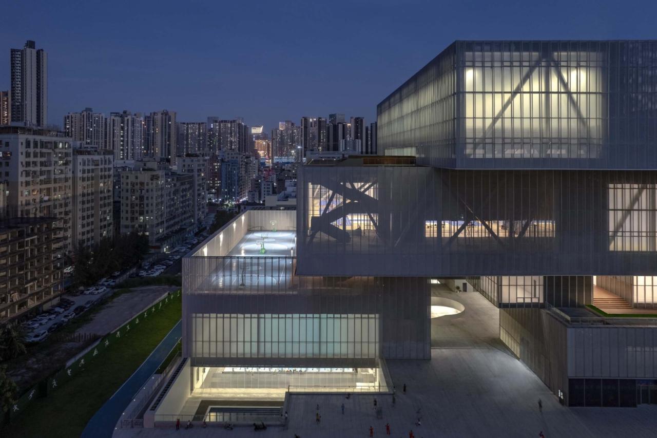 BIM建筑|深圳简上体育综合体 / 悉地国际 BIM建筑|深圳简上体育综合体 / 悉地国际