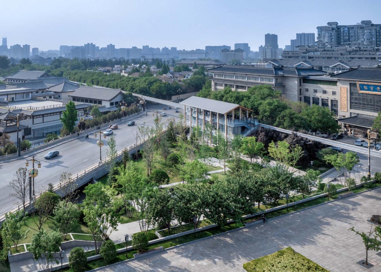 BIM建筑|曲江旅游观光轻轨站点改造提升 / 上海秉仁建筑师事务所 BIM建筑|曲江旅游观光轻轨站点改造提升 / 上海秉仁建筑师事务所
