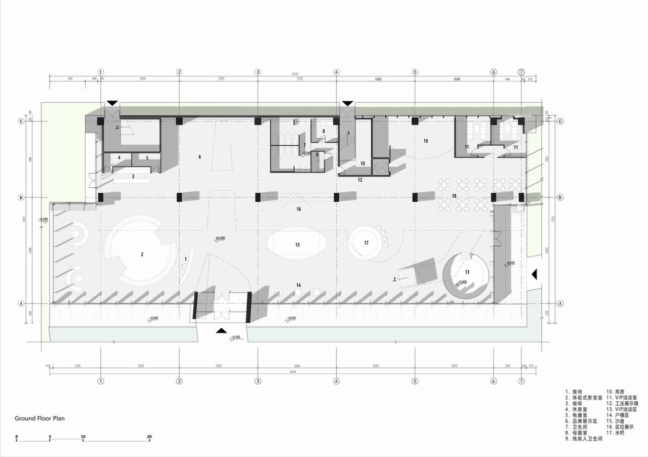 BIM建筑|西安泾河新城崇文郎樾展示中心 / aoe事建组 BIM建筑|西安泾河新城崇文郎樾展示中心 / aoe事建组