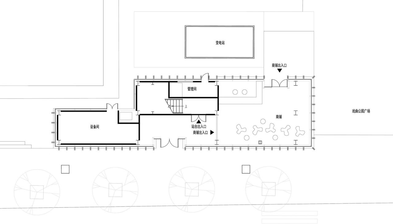 BIM建筑|曲江旅游观光轻轨站点改造提升 / 上海秉仁建筑师事务所 BIM建筑|曲江旅游观光轻轨站点改造提升 / 上海秉仁建筑师事务所