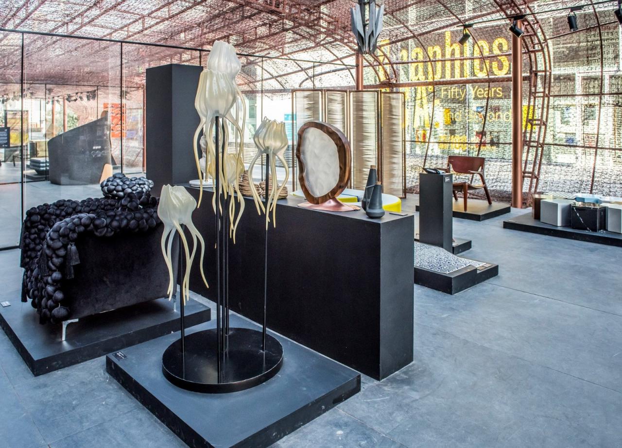 BIM建筑|Abwab 2017:从可回收床垫弹簧到奢华展馆 / Fahed + Architects BIM建筑|Abwab 2017:从可回收床垫弹簧到奢华展馆 / Fahed + Architects