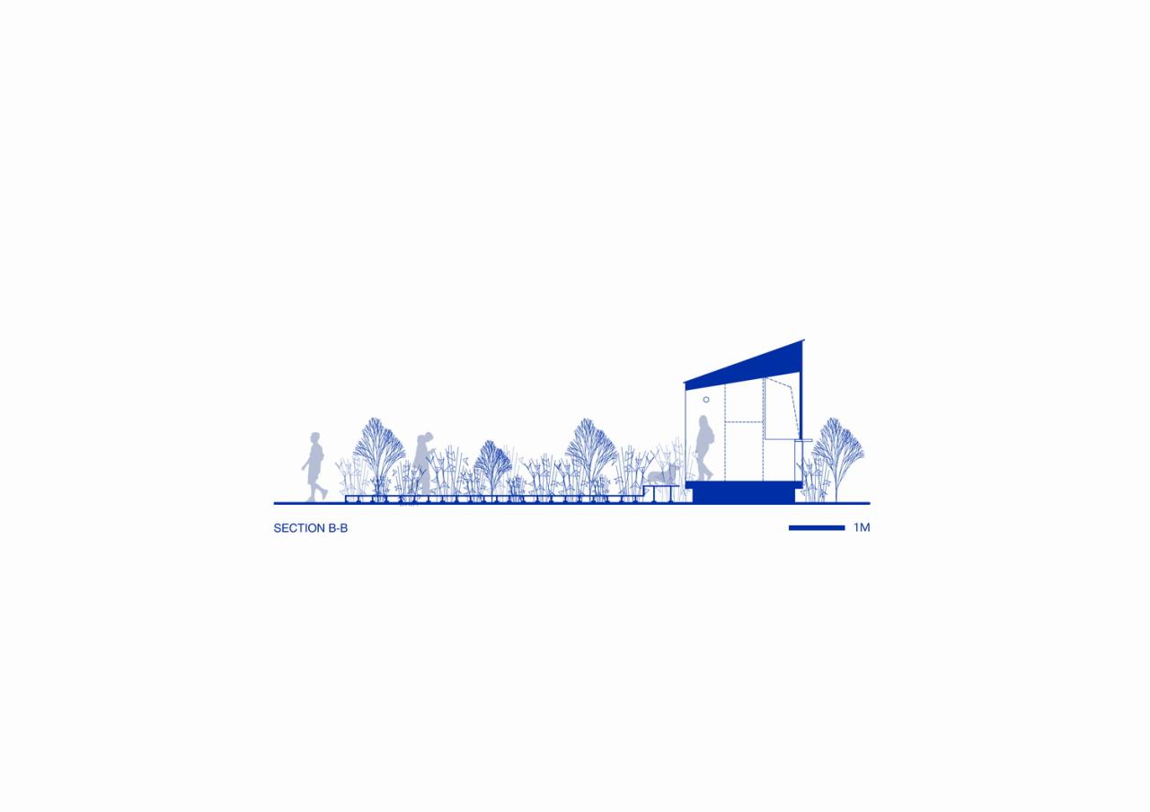 BIM建筑|间园 :闹市中的空间装置 / 间筑设计 BIM建筑|间园 :闹市中的空间装置 / 间筑设计