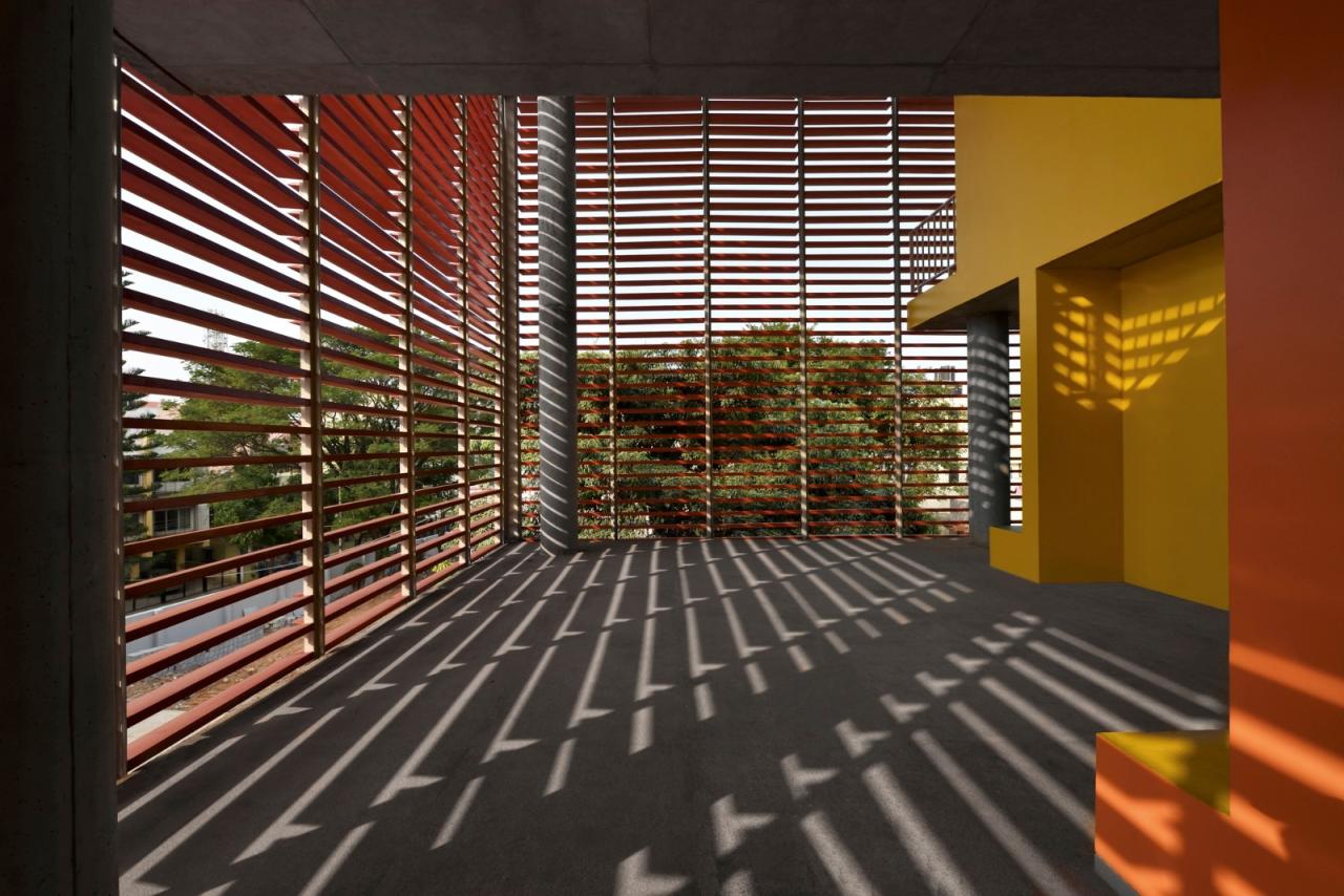 BIM建筑|Divya Shanthi 校园升级改造 / 飞象工作室 BIM建筑|Divya Shanthi 校园升级改造 / 飞象工作室