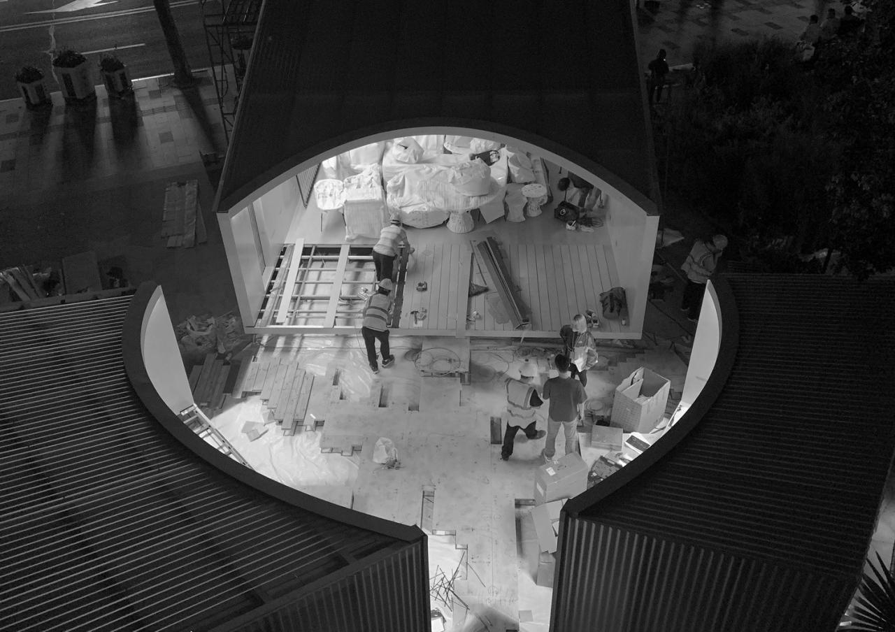 BIM建筑|间园 :闹市中的空间装置 / 间筑设计 BIM建筑|间园 :闹市中的空间装置 / 间筑设计
