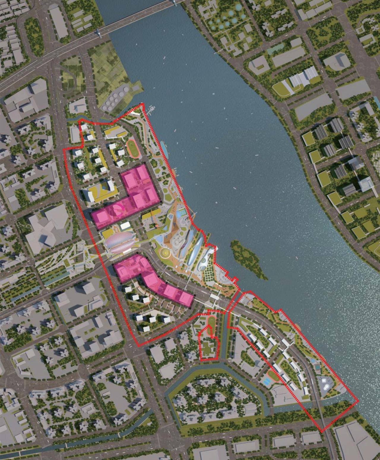 BIM建筑|广州船厂城市设计国际竞赛方案首次亮相 / SPARK BIM建筑|广州船厂城市设计国际竞赛方案首次亮相 / SPARK